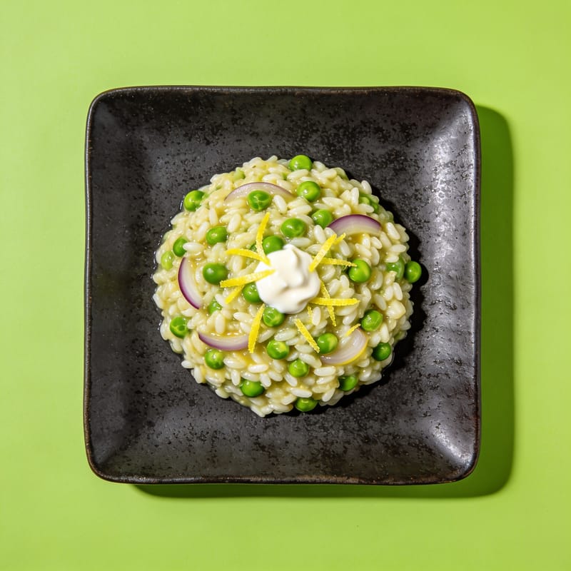 Spring Pea & Lemon Risotto